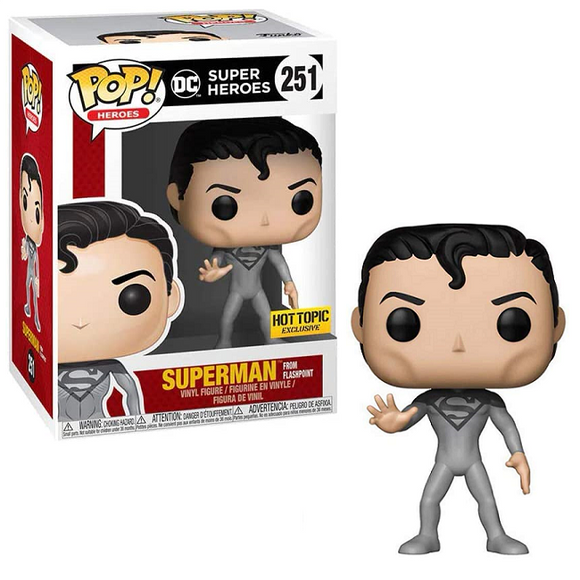 Superman From Flashpoint #251 - DC Super Heroes Funko Pop! Heroes [Hot Topic Exclusive]