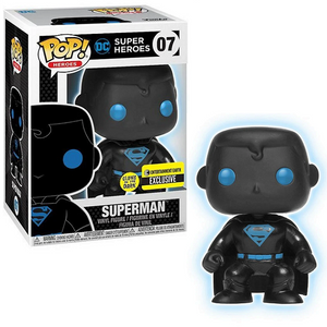 Superman #07 - DC Super Heroes Funko Pop! Heroes [GitD EE Exclusive]