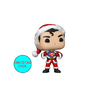 Superman In Holiday Sweater #353 - DC Super Heroes Pop! Heroes Out Of Box Vinyl Figure