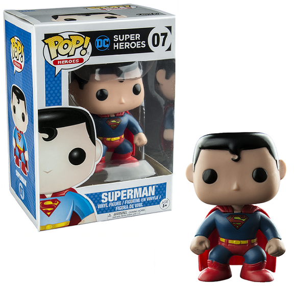 Superman #07 - DC Super Heroes Pop! Heroes Vinyl Figure