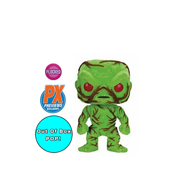Swamp Thing #82 - Swamp Thing Funko Pop! Heroes [Flocked PX Exclusive] [OOB]