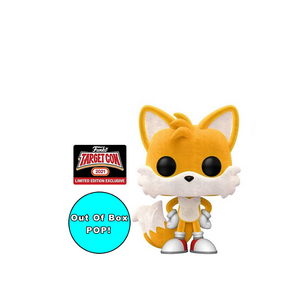 Tails #641 – Sonic The Hedgehog Pop! Games Flocked Exclusive Out Of Box Vinyl Figure