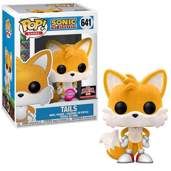 Tails #641 - Sonic The Hedgehog Pop! Games Exclusive Flocked Vinyl Figure