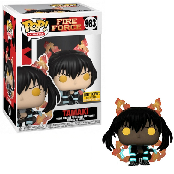 Tamaki #983 - Fire Force Funko Pop! Animation [Gitd Hot Topic Exclusive]