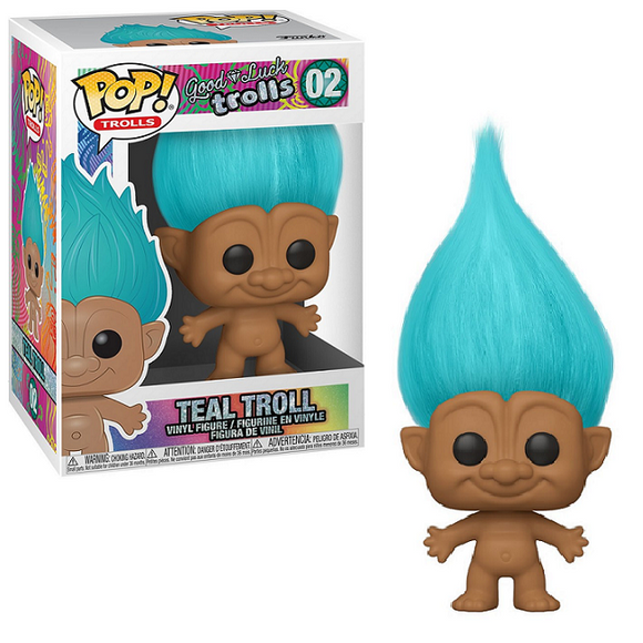 Teal Troll #02 - Good Luck Trolls Funko Pop! Trolls