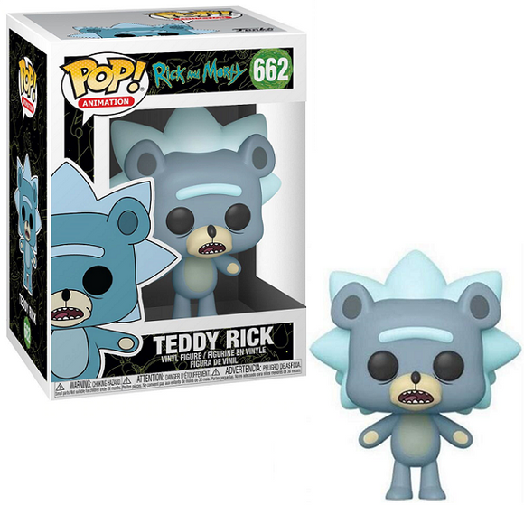 Teddy Rick #662 - Rick and Morty Pop! Animation Vinyl Figure