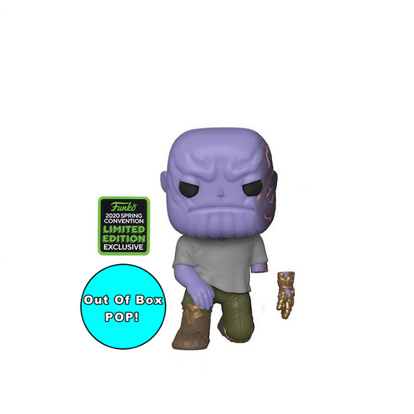 Thanos #592 - Avengers Endgame Funko Pop! [2020 ECCC Spring Convention Exclusive] [OOB]
