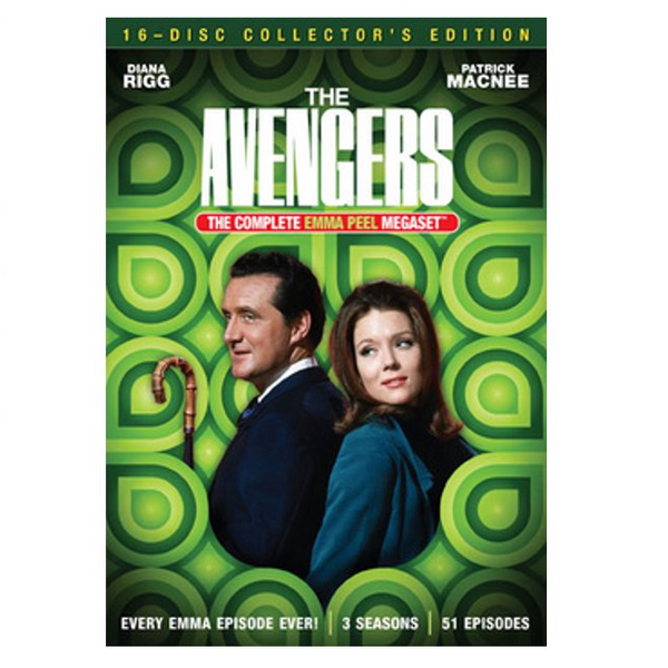 The shops Avengers 16-Disc DVD Set -- Complete Emma Peel Mega Set -- Brand New Sealed