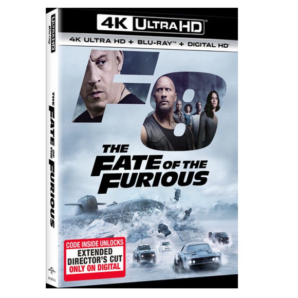 The Fate of the Furious [4K Ultra HD Blu-ray Blu-ray] [2017]