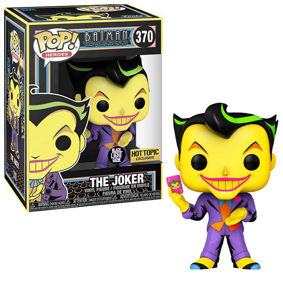 The Joker #370 - Batman Animated Series Pop! Heroes Exclusive Vinyl Figure