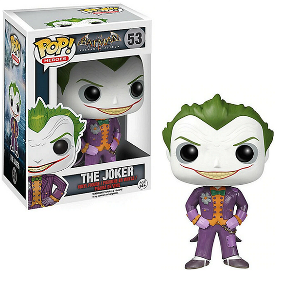 The Joker #53 - Batman Arkham Asylum Funko Pop! Heroes