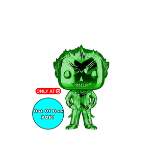 The Joker #53 – Batman Arkham Asylum Funko Pop! Heroes [Green Chrome Target Exclusive] [OOB]