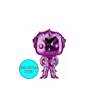 The Joker #53 – Batman Arkham Asylum Funko Pop! Heroes [Purple Chrome] [OOB]