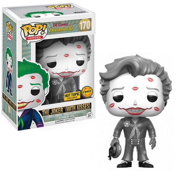 The Joker [With Kisses] #170 – DC Bombshells Funko Pop! Heroes [Hot Topic Exclusive Chase]