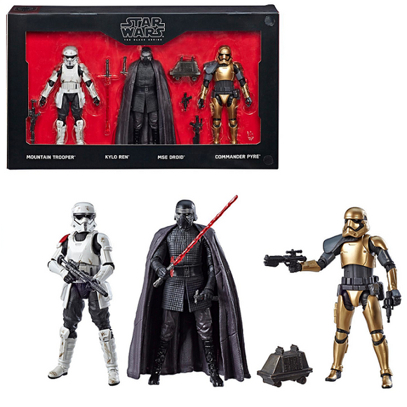 The First Order 4-Pack - Star Wars The Black Series 6-Inch Action Figure [Galaxy Edge Exclusive]