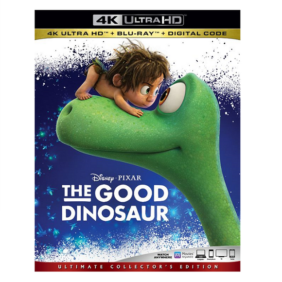The Good Dinosaur [4K Ultra HD Blu-ray/Blu-ray] [2015]