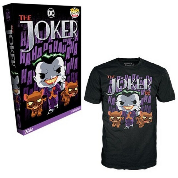 The Joker - DC Comics Boxed Funko Pop! Tees [Size-XL]