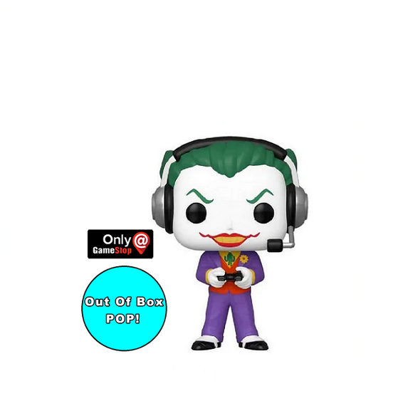 The Joker [Gamer] #295 - Batman 80th Funko Pop! Heroes [GameStop Exclusive] [OOB]