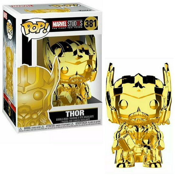 Thor  #381 - Marvel Studios 10 Funko Pop! [Gold Chrome]