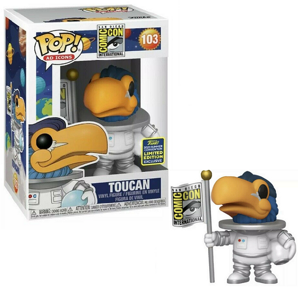 Toucan #103 - SDCC Funko Pop! Ad Icons [2020 Summer Convention Exclusive]