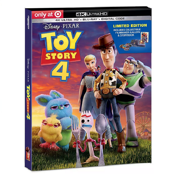 Toy Story 4 [4K Ultra HD Blu-rayBlu-ray] [Target Exclusive] [2019]