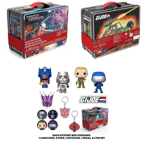 Transformers VS GI Joe - Funko Box Exclusive Pop! Vinyl Figure Set