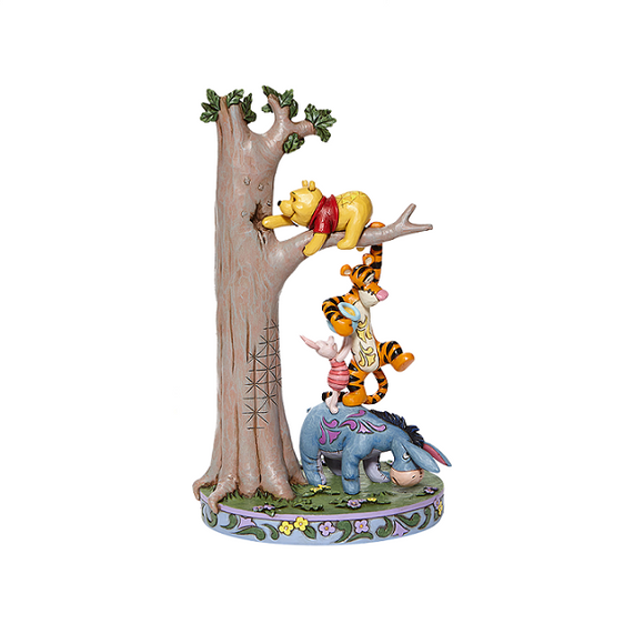 Tree with Pooh and Friends - Disney Traditions Statue