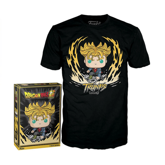 Trunks - Dragon Ball Super Boxed Pop! Tees [Size-3XL]