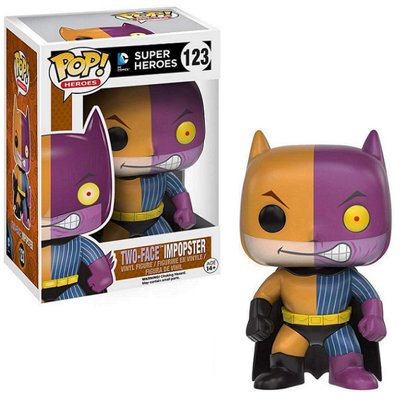 Two-Face Impopster #123 - DC Super Heroes Funko Pop! Heroes