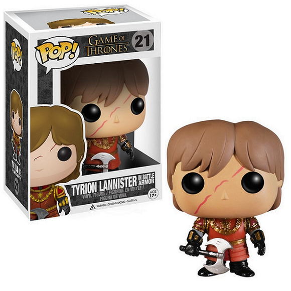 Tyrion Lannister In Battle Armor #21 - Game of Thrones Funko Pop!