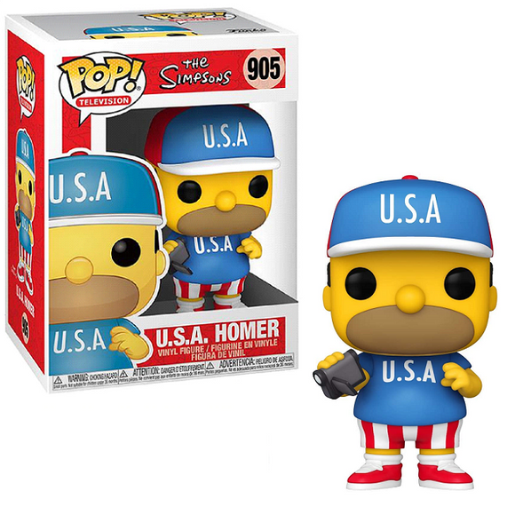 USA Homer #905 - The Simpsons Funko Pop! TV