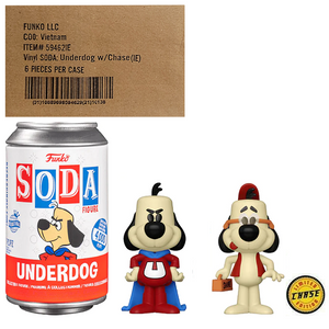 Underdog – Underdog Funko Soda [International Factory Sealed Case (6) w/Chase]