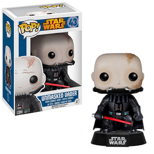 Unmasked Vader #43 - Star Wars Funko Pop!