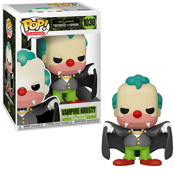 Vampire Krusty #1030 - The Simpsons Treehouse Of Horror Funko Pop! TV