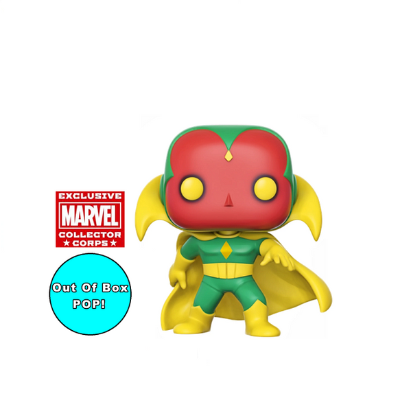 Vision [Avengers #57] #239 - Marvel Funko Pop! [Marvel Collector Corps Exclusive] [OOB]