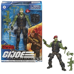 Wayne Beach Head Sneeden - GI Joe Classified Series Cobra Island Series 6-Inch Action Figure