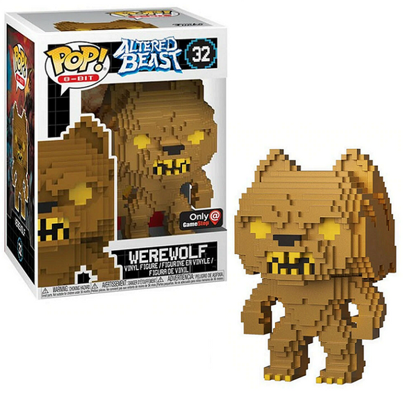 Werewolf #32 - Altered Beast Funko Pop! 8-Bit [Gold GameStop Exclusive]