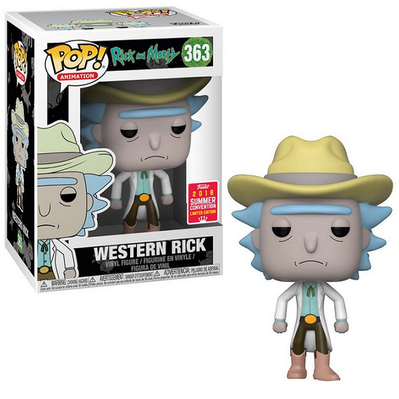 Western Rick #363 - Rick & Morty Pop! Animation Exclusive Vinyl Figure