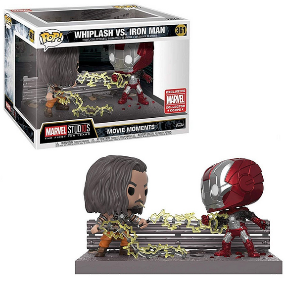 Whiplash vs Iron Man #361 - Marvel Funko Pop! [Marvel Collector Corp Exclusive]
