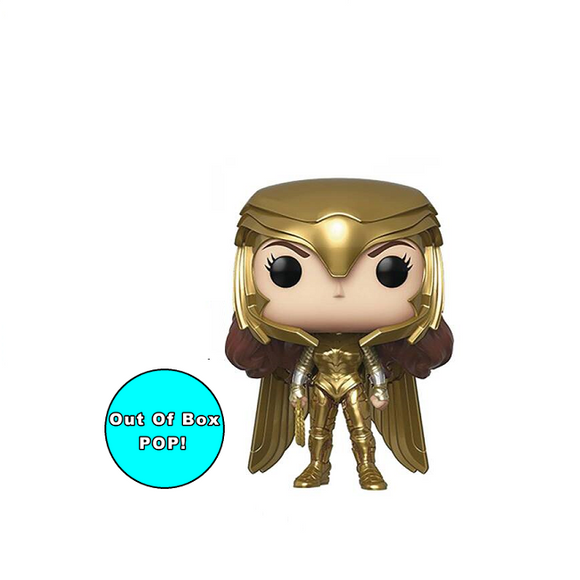 Wonder Woman Golden Armor #323 - WW84 Funko Pop! Heroes [OOB]