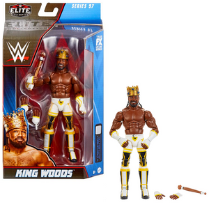 King Woods [White Tights] - WWE Elite Collection Series 97