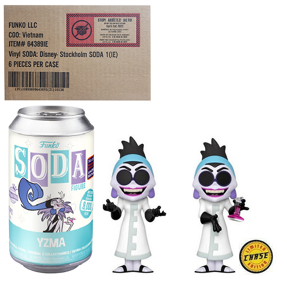 YZMA – The Emperors New Groove Funko Soda [International Factory Sealed Case (6) w/Chase]
