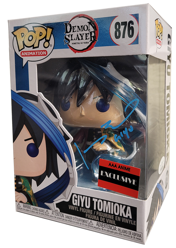 Demon Slayer Giyu Tomioka Pop! Vinyl Figure - AAA Anime Exclusive