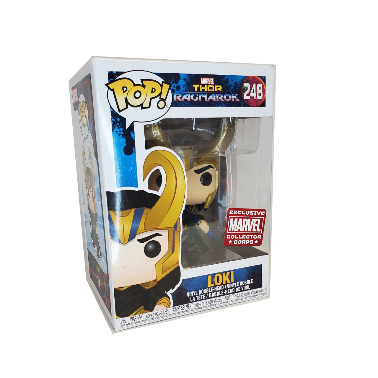 Loki 248 Thor Ragnarok Funko Pop Marvel Collector Corp