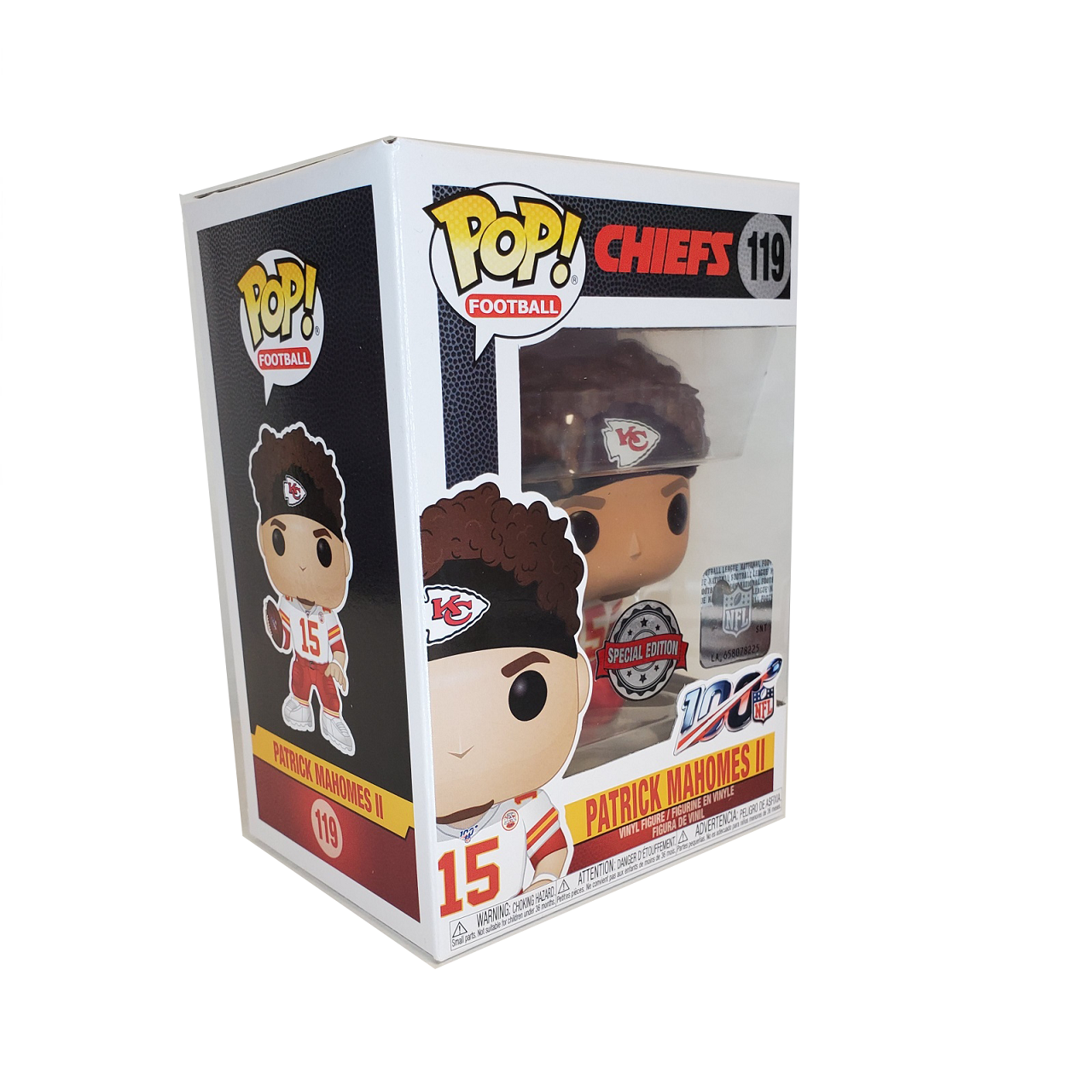 Patrick Mahomes II #119 - Chiefs Funko Pop! Football [Special Edition] – A1  Swag