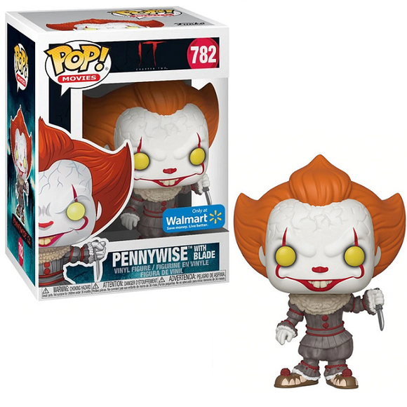 Pennywise with Blade #782 - IT 2 Funko Pop! Movies [Walmart Exclusive]